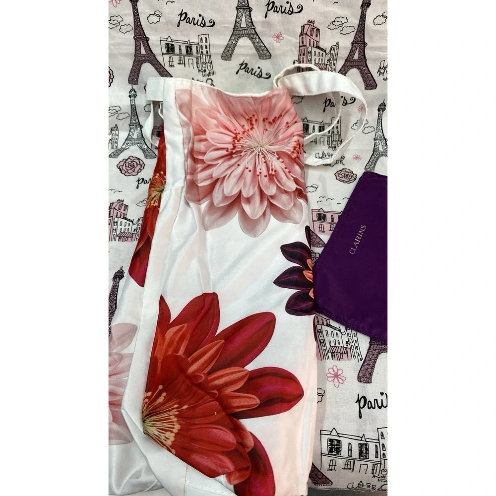 Clarins Cosmetic‎ Flower Printed  Limited Edition